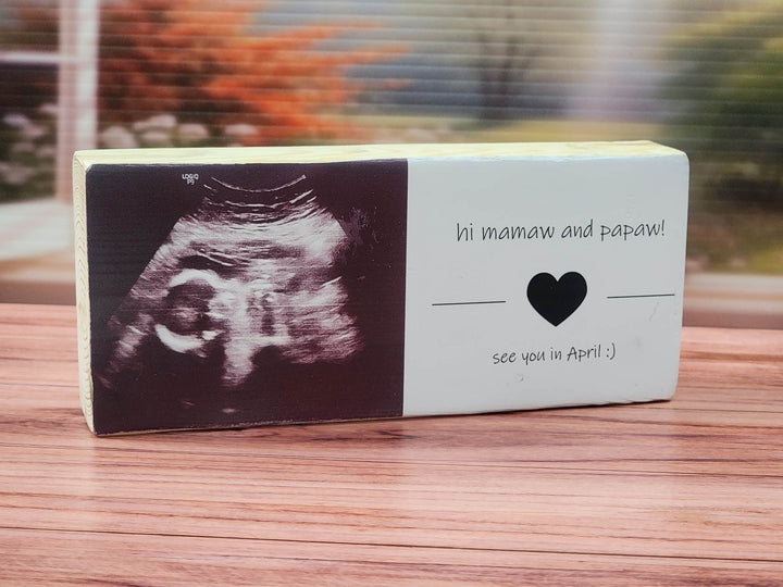 Personalized Photo on Wood Block