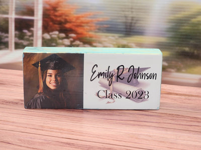 Personalized Photo on Wood Block