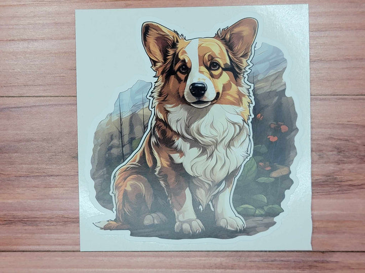 Corgi Vinyl Decal Sticker