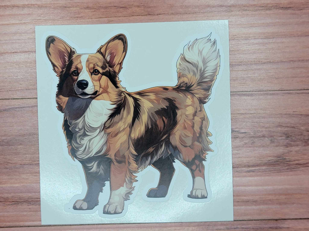 Corgi Vinyl Decal Sticker