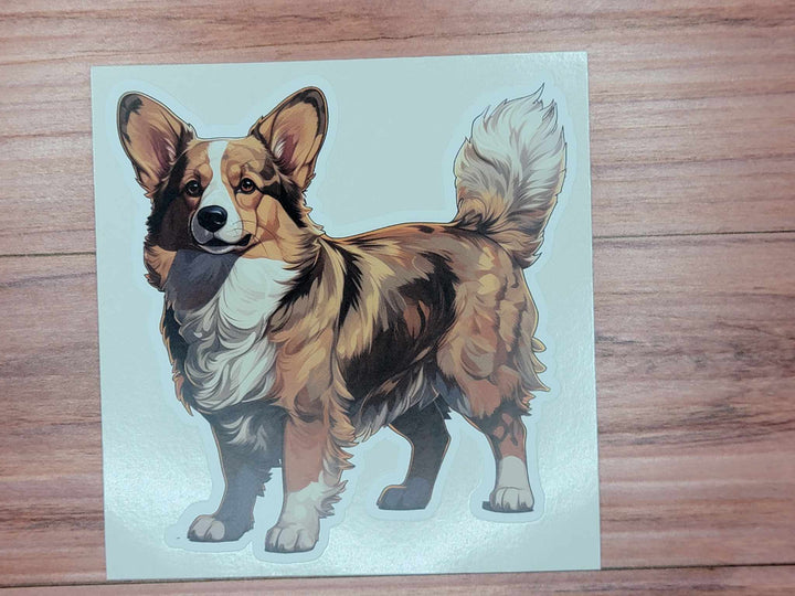 Corgi Vinyl Decal Sticker