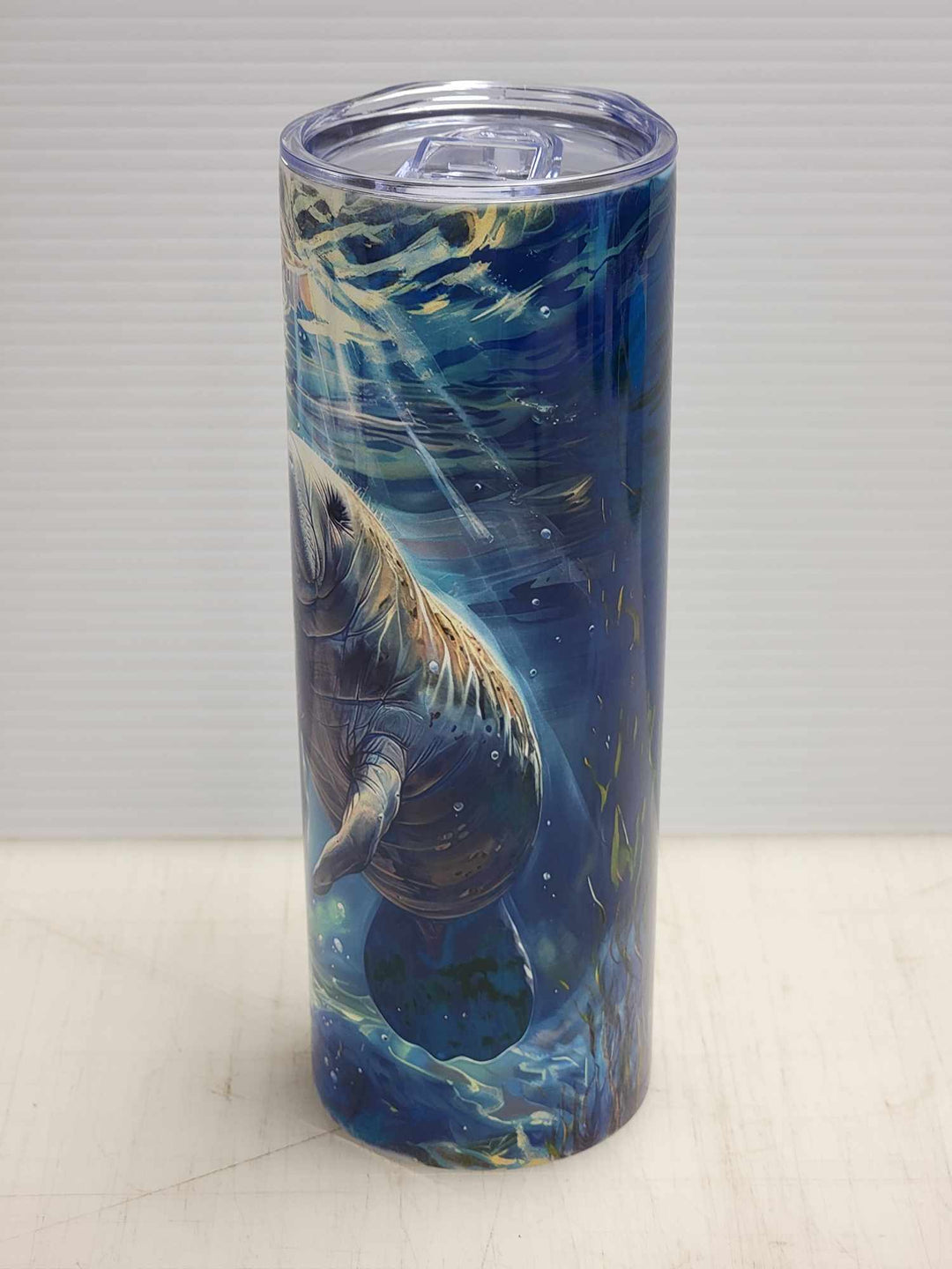Serenity In The Shallows Manatee Tumbler - 20oz