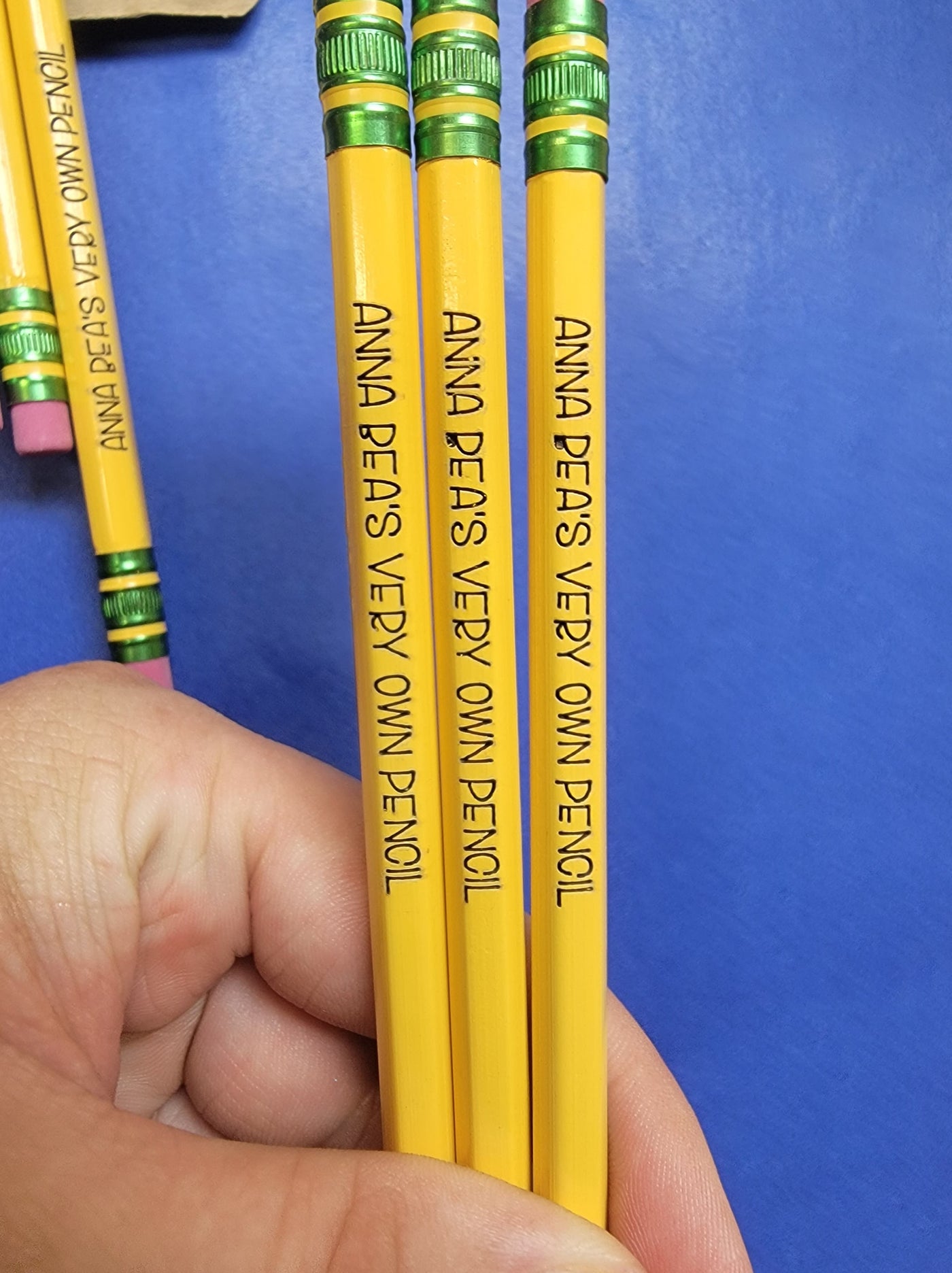 Personalized Engraved Pencils