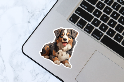 Australian Shepherd Vinyl Decal Sticker