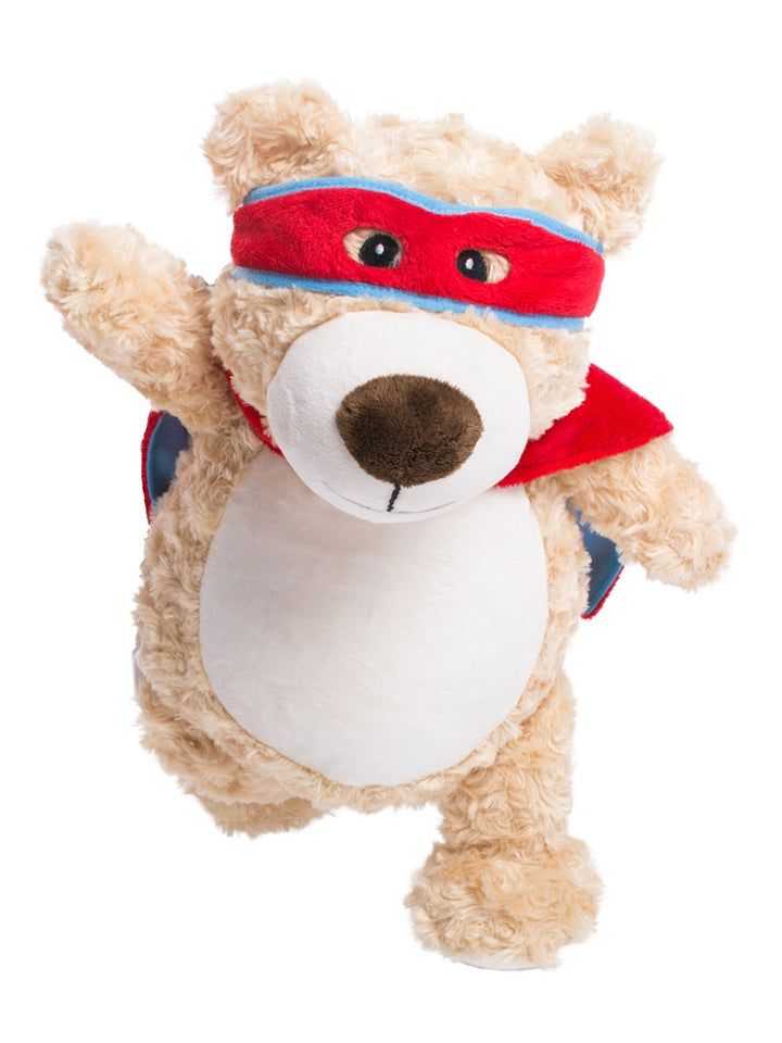 Superhero Bear Personalized Cubbie Plush