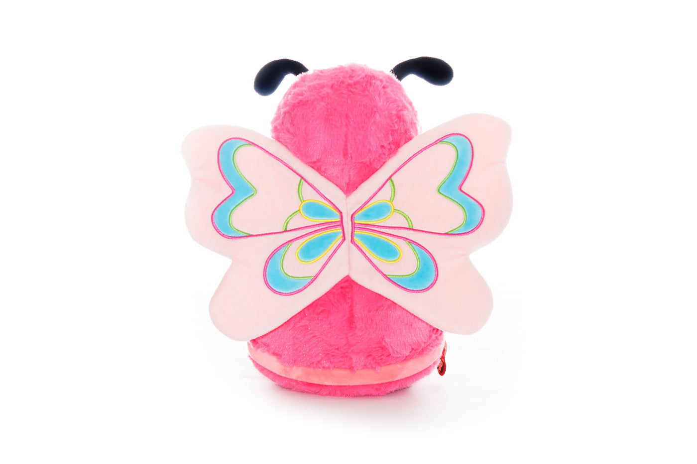 Pink Butterfly Personalized Cubbie Plush