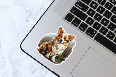 Corgi Vinyl Decal Sticker