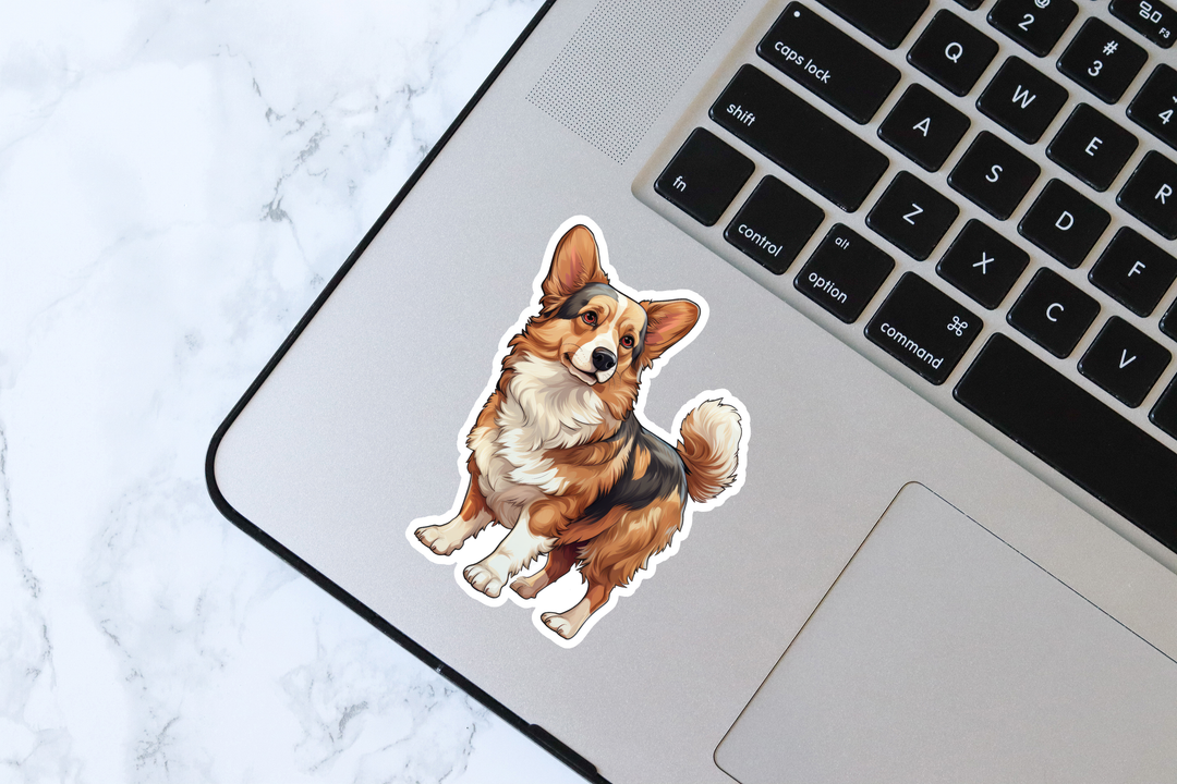Corgi Vinyl Decal Sticker