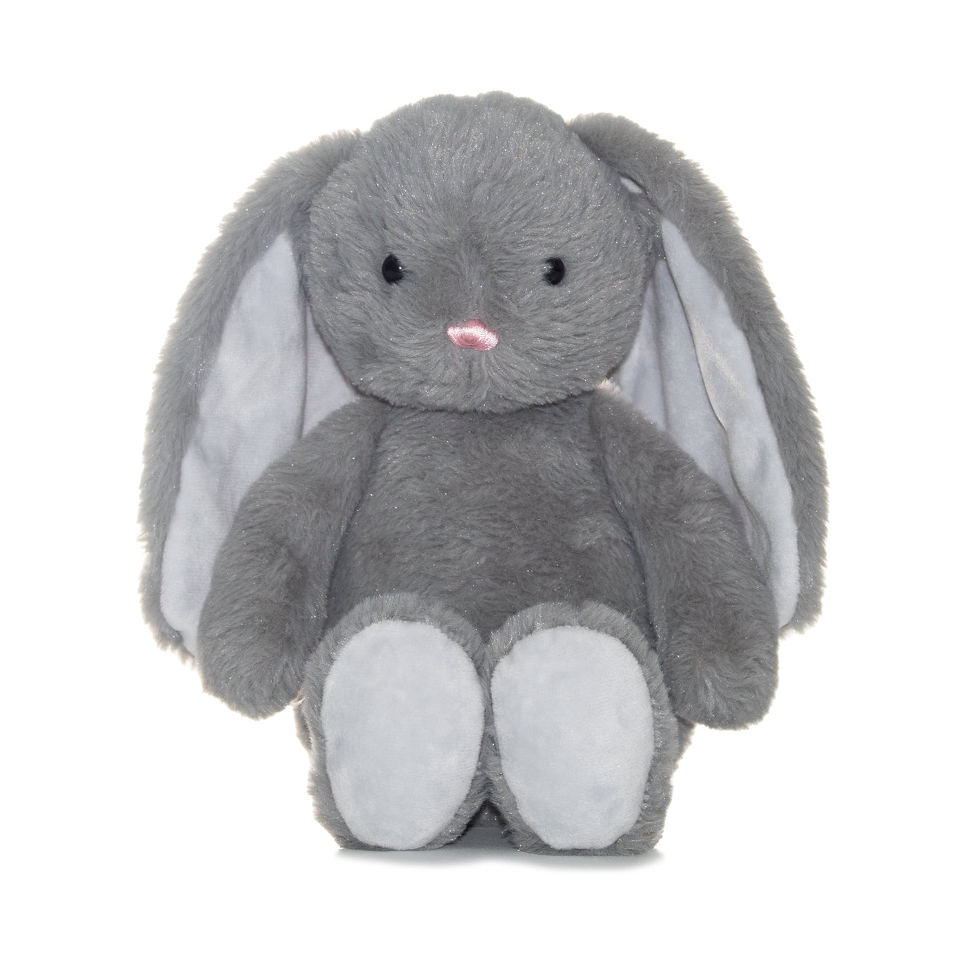 Gracie the Grey Bunny Personalized Cubbie Plush