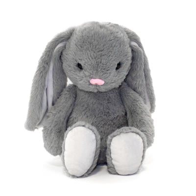 Gracie the Grey Bunny Personalized Cubbie Plush