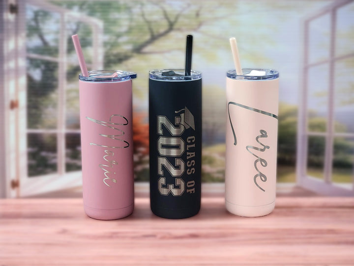 Personalized 20oz Tumbler, Soft Matte Finish