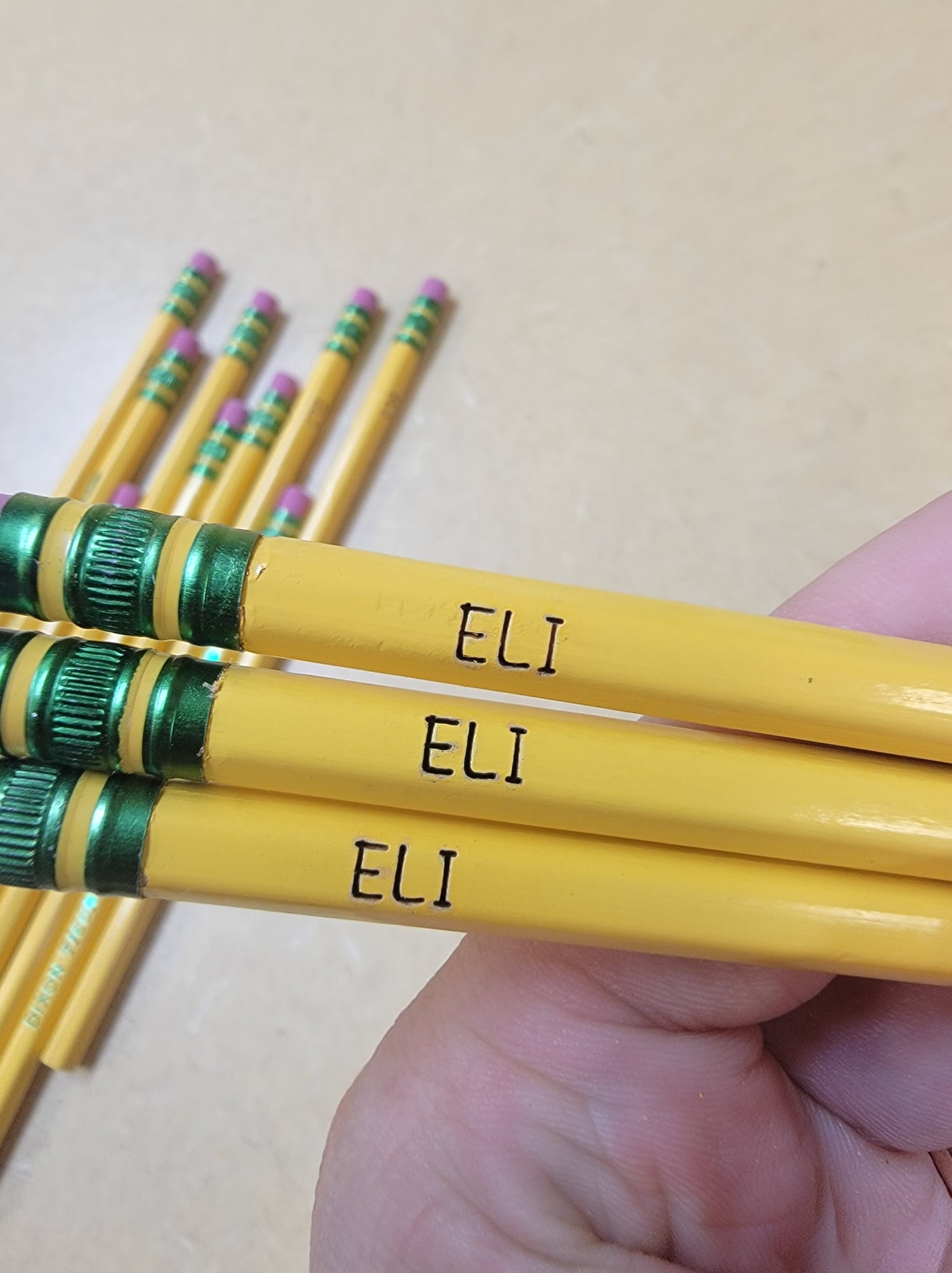 Personalized Engraved Pencils