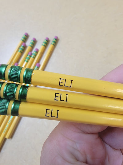 Personalized Engraved Pencils