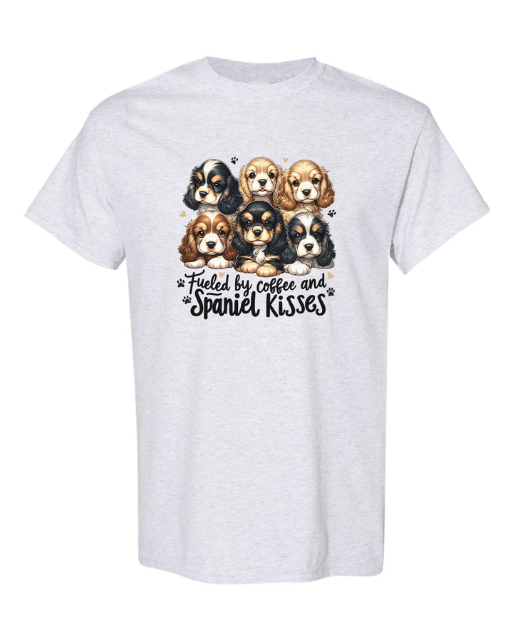 Fueled By Coffee And Spaniel Kisses Sweatshirt or T-Shirt V2