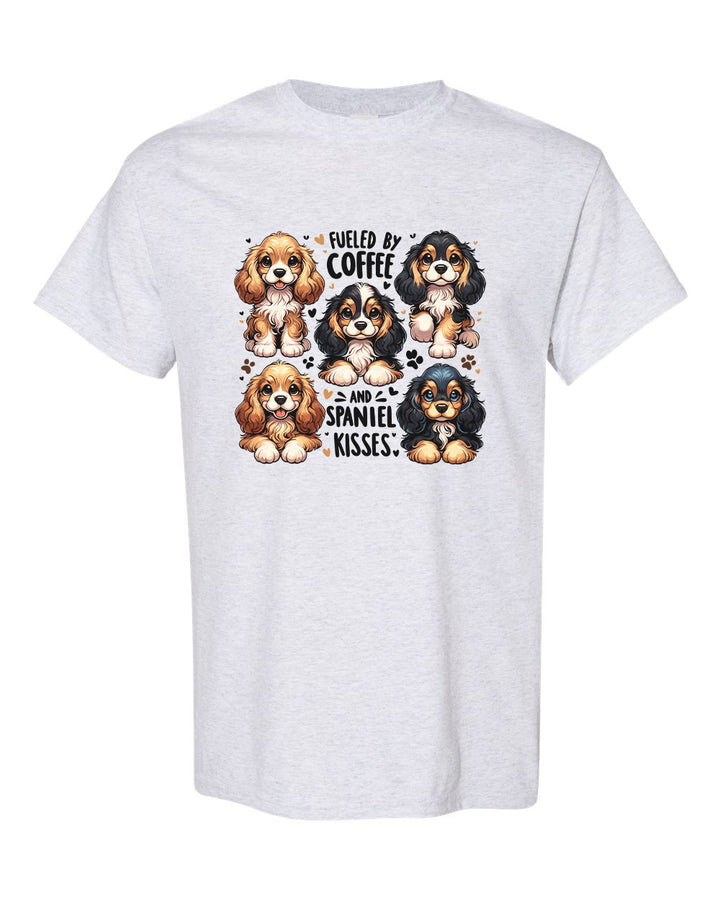 Fueled By Coffee And Spaniel Kisses Sweatshirt or T-Shirt