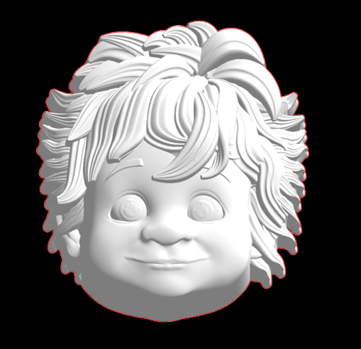 Lil' Cutie Pie Little Boy Mold