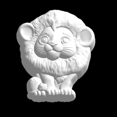 Lion Cutie Mold