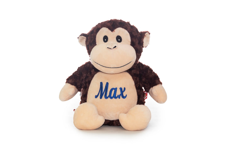 Monkey Personalized Cubbie Plush