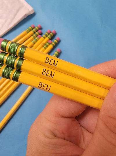 Personalized Engraved Pencils