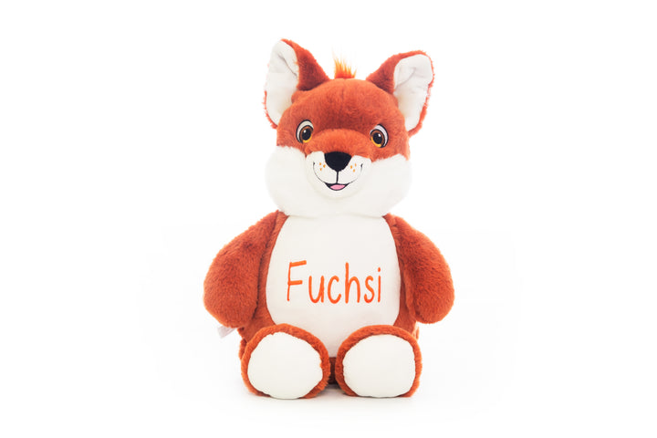 Fox Personalized Cubbie Plush