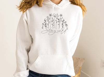 Stay Wild Embroidered Hoodie