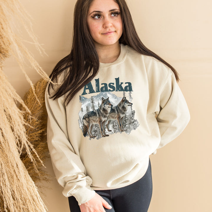 Alaska Wolves Sweatshirt or T-Shirt