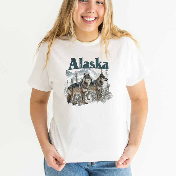 Alaska Wolves Sweatshirt or T-Shirt