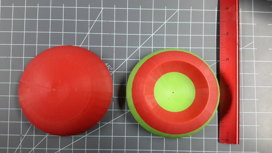 Inverted Bath Bomb Plastic Mold, soap mold, wax mold, sphere mold, bomb mold, concave bath bomb mold, con cave mold, concave, candle mold