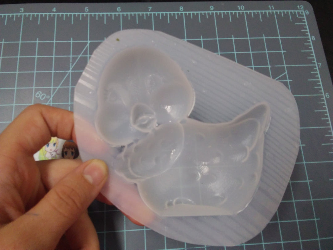 Chick Plastic Mold or Silicone mold, bath bomb mold, soap mold, chicken mold, resin mold, bird mold, 3d mold, baby chick mold, chocolate