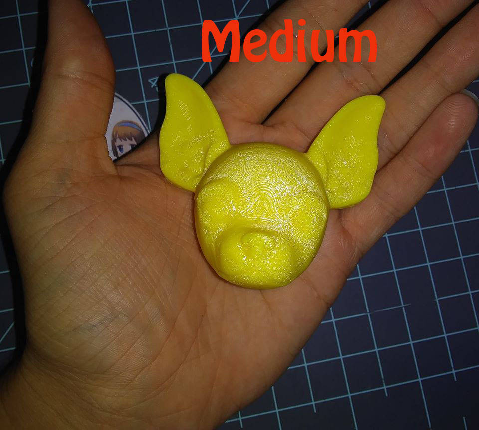 Chihuahua Head Plastic Mold or silicone mold, Chihuahua mold, bath bomb mold, soap mold, dog mold, resin mold, puppy mold, 3d mold, clay