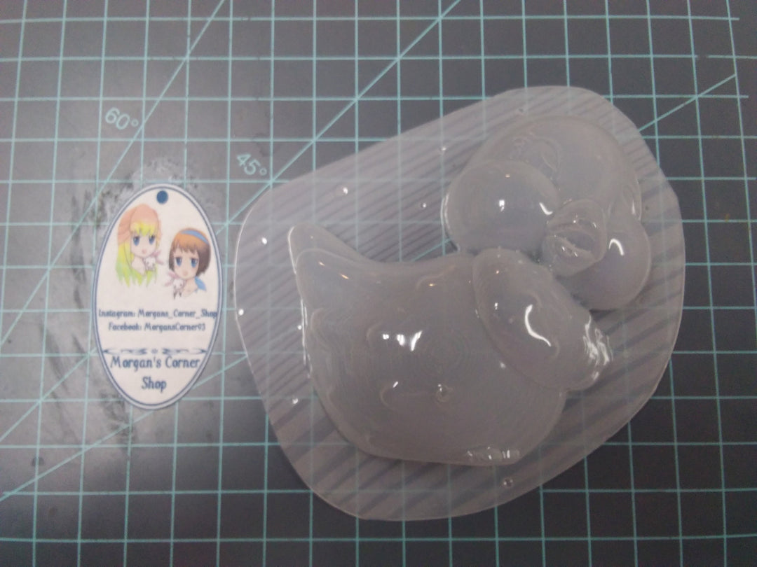 Chick Plastic Mold or Silicone mold, bath bomb mold, soap mold, chicken mold, resin mold, bird mold, 3d mold, baby chick mold, chocolate