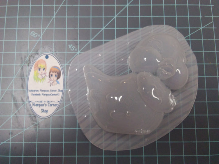 Chick Plastic Mold or Silicone mold, bath bomb mold, soap mold, chicken mold, resin mold, bird mold, 3d mold, baby chick mold, chocolate