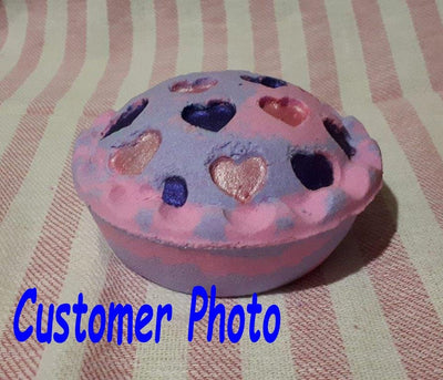 Pie à la Mold 2-part Plastic Mold, bath bomb mold, soap mold, pie mold, dessert mold, food mold, tart mold, candy mold, Love Pie mold, wax