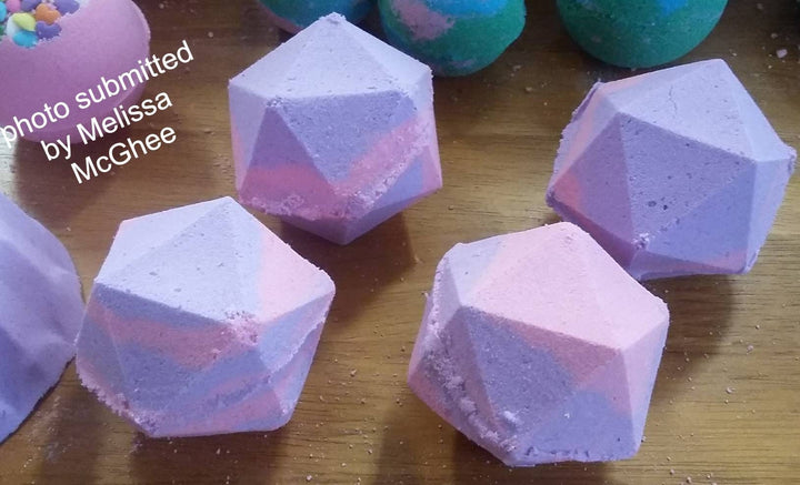 Icosahedron Plastic Mold, dice mold, bath bomb mold, soap mold, 2 part mold, d20 mold, nerd mold, geeky mold, geek mold, gamer mold,d20 dice