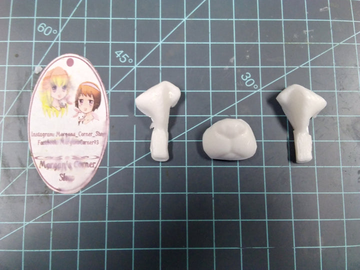 Mini Puppy Nose &amp; Ears Plastic Mold, dog nose mold, bath bomb decoration mold, soap mold, dog ear mold, resin mold, ear mold, nose mold, dog