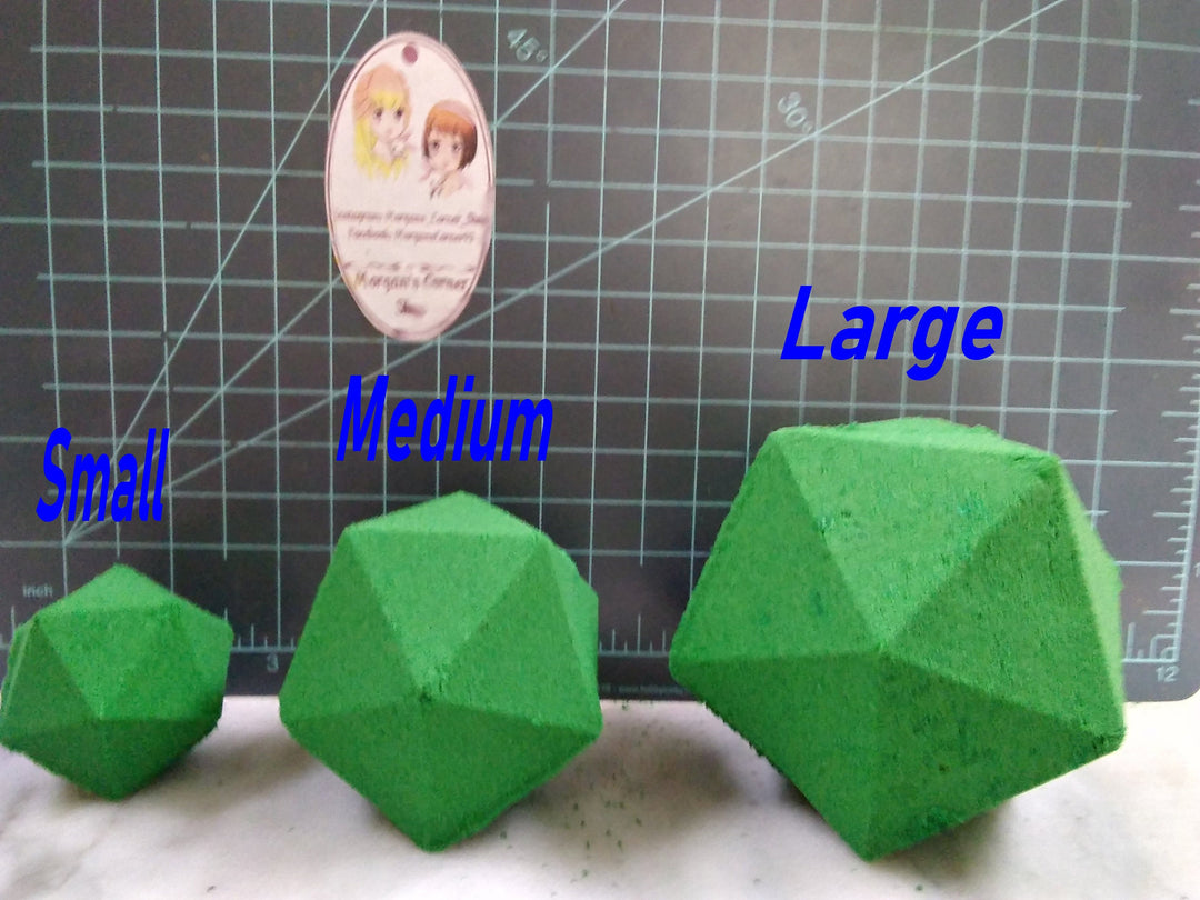 Icosahedron Plastic Mold, dice mold, bath bomb mold, soap mold, 2 part mold, d20 mold, nerd mold, geeky mold, geek mold, gamer mold,d20 dice