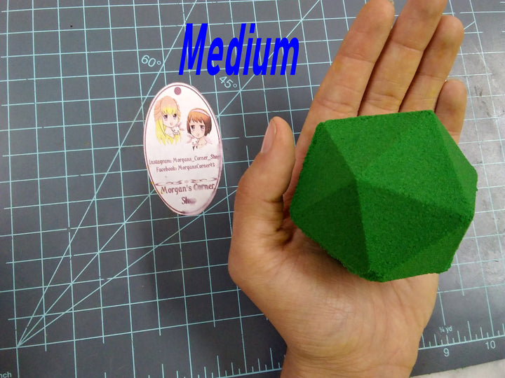 Icosahedron Plastic Mold, dice mold, bath bomb mold, soap mold, 2 part mold, d20 mold, nerd mold, geeky mold, geek mold, gamer mold,d20 dice