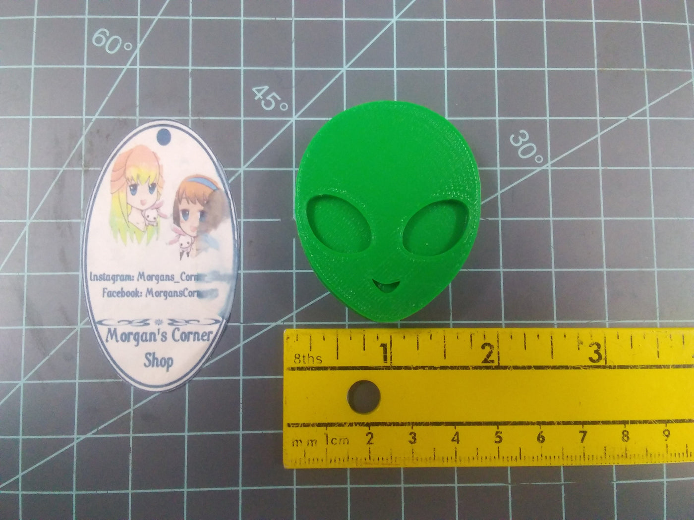 Alien Head Plastic Mold or Silicone mold, bath bomb mold, soap mold, alien mold, resin mold, candy mold, chocolate mold, ufo mold, wax mold