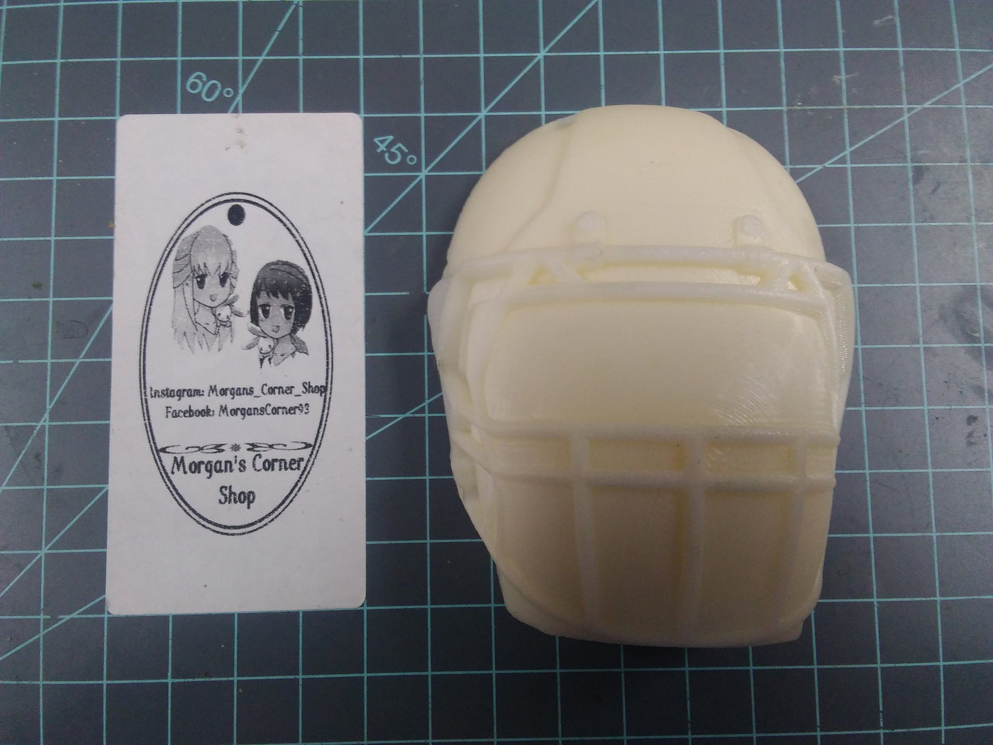 Sport Helmet Plastic Mold or Silicone mold, bath bomb mold, soap mold, football helmet mold, resin mold, chocolate mold, hockey helmet mold