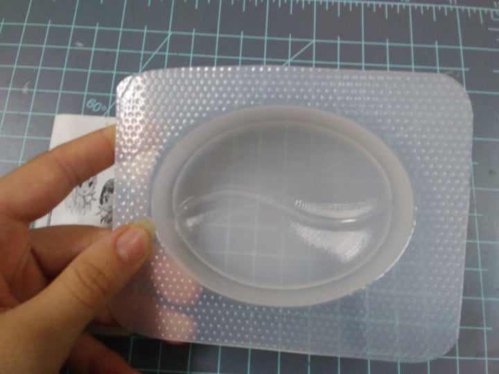 Coffee Bean Plastic Mold or Silicone mold, bath bomb mold, soap mold, coffee mold, resin mold, chocolate mold, bean mold, food mold, mould