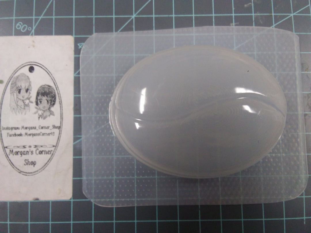 Coffee Bean Plastic Mold or Silicone mold, bath bomb mold, soap mold, coffee mold, resin mold, chocolate mold, bean mold, food mold, mould