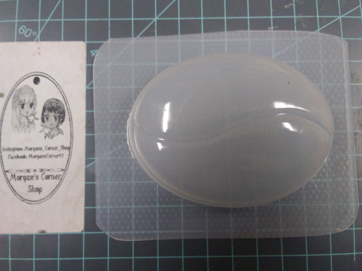 Coffee Bean Plastic Mold or Silicone mold, bath bomb mold, soap mold, coffee mold, resin mold, chocolate mold, bean mold, food mold, mould