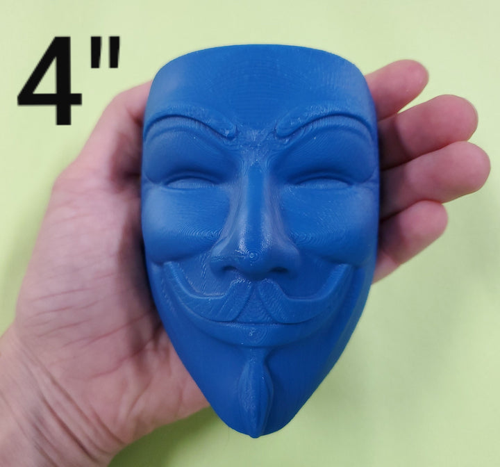 Mime Mask Plastic Mold or Silicone mold, bath bomb mold, soap mold, mask mold, resin mold, chocolate mold, mime mold, decoden mold, kawaii