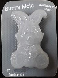 Choco Bunny Plastic or Silicone mold, bath bomb mold, soap mold, rabbit mold, resin mold, bunny mold, chocolate bunny, candy, cake pops