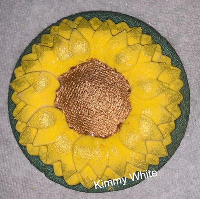 Sunflower Plastic Mold or Silicone mold, bath bomb mold, soap mold, floral mold, resin mold, chocolate mold, flower mold, sun flower mold