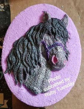 Horse Head Plastic Mold or Silicone mold, bath bomb mold, soap mold, horse mold, resin mold, head mold, stallion mold, jockey mold,pony mold