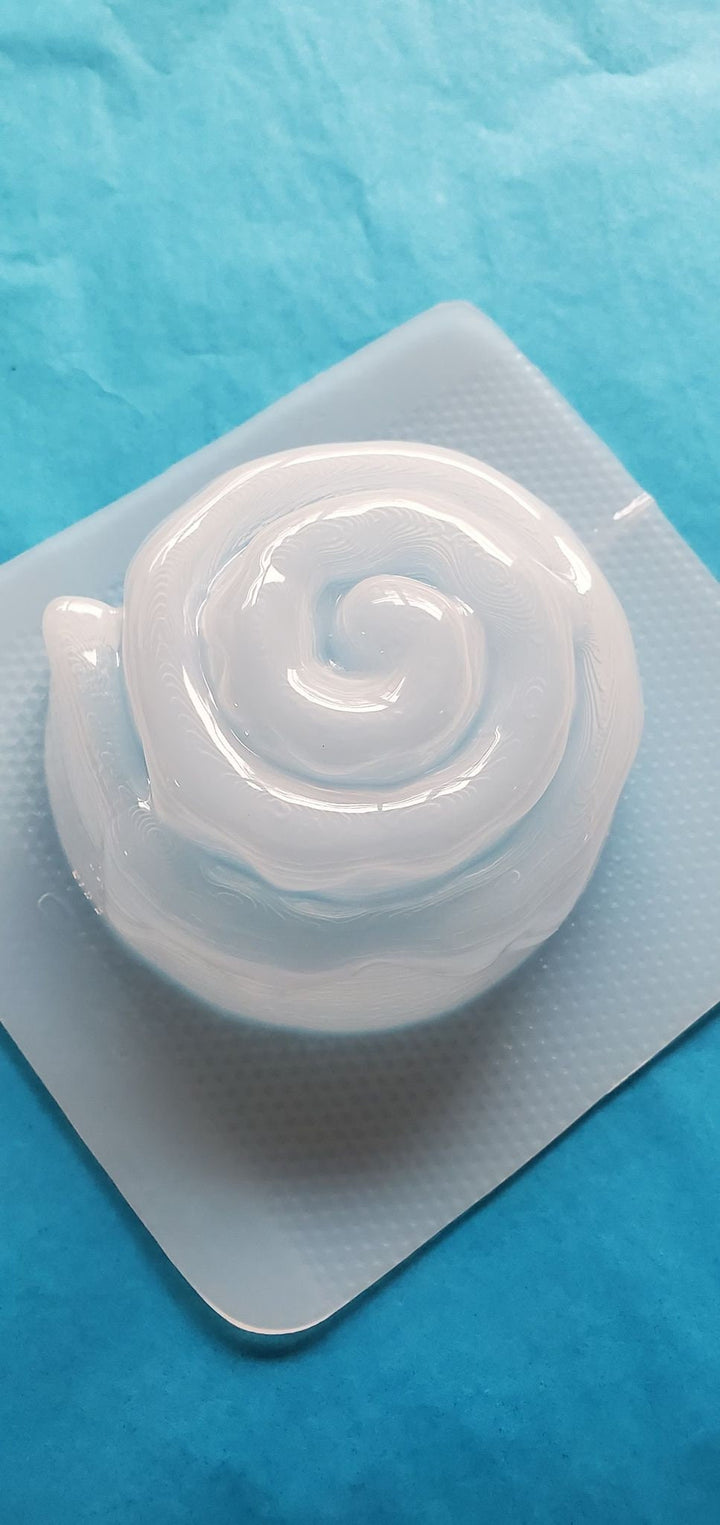 Cinnamon Roll Plastic Mold or Silicone mold, bath bomb mold, soap mold, dessert mold, resin mold, cake mold, food mold, Chocolate mold