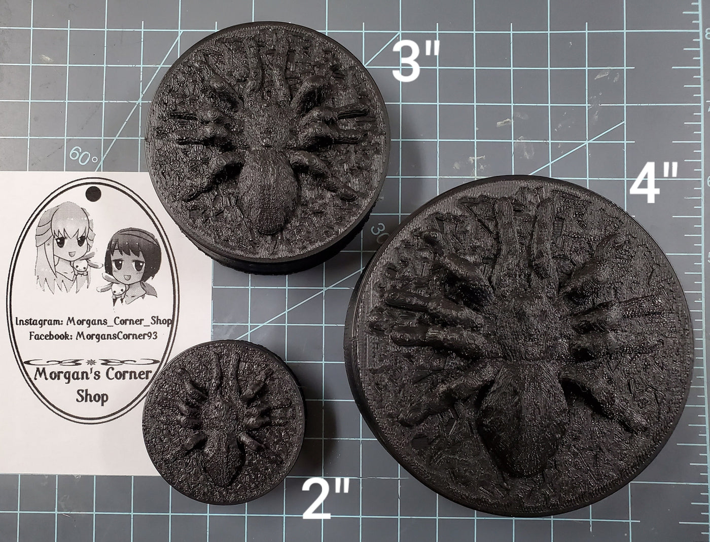 Tarantula Spider Plastic Mold or Silicone mold, bath bomb mold, soap mold, Tarantula mold, resin mold, spider mold, insect mold, bug mold