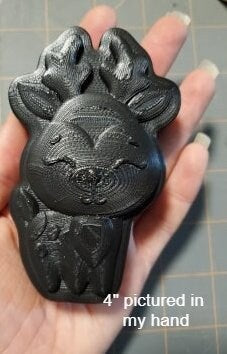 Reindeer Plastic Mold or Silicone mold, bath bomb mold, soap mold, deer mold, resin mold, reigndeer mold, kawaii mold, caribou mold, cute