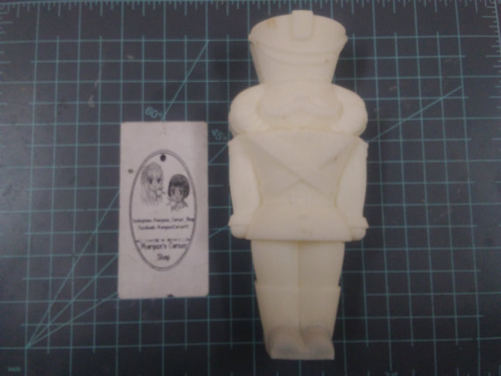 Nutcracker Plastic Mold or Silicone mold, bath bomb mold, soap mold, ballet mold, resin mold, nut cracker mold, doll mold, soldier mold, nut